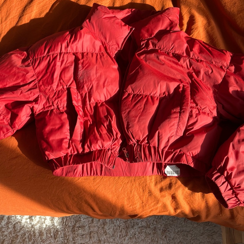 Red Puffer Jacket